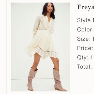 Free People - tank dress + shirt